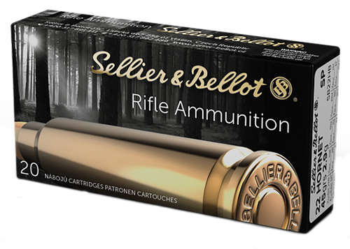 Sellier & Bellot Rifle 22Hornet 45gr Soft