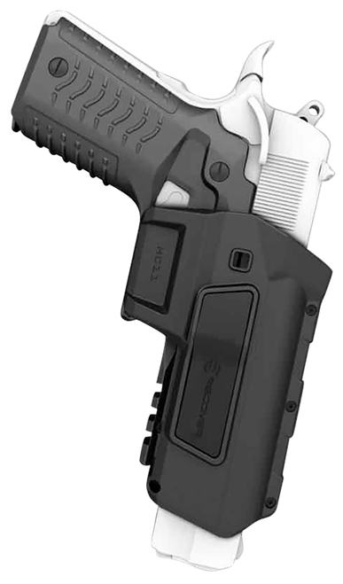 Recover Tactical HC11 Holster OWB Black Polymer Belt Fits 1911 Right Hand