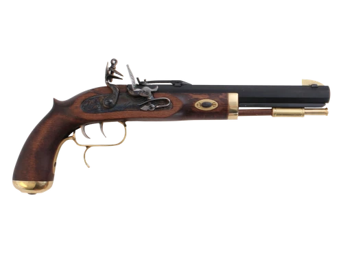 Traditions Trapper SAO 50 Cal Flintlock 9.75" 1-Round Blued Frame & Barrel - P1090