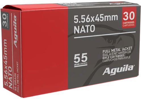 Aguila 5.56 NATO Ammo 55gr FMJ 450 Rounds - 1E556155