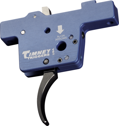 Timney Triggers Stevens Blue Single-Stage Curved Fits