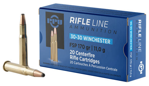PPU Standard Rifle 30-30Win 170gr Flat Soft