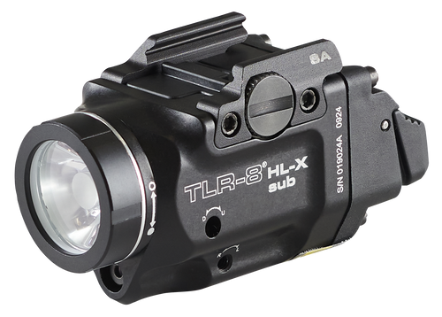 Streamlight TLR-8 Black Aluminum Springfield Hellcat 1,000