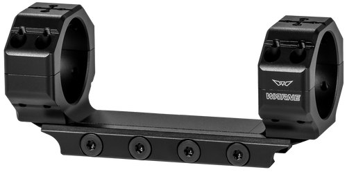 Warne Precision Mount Scope Mount/Ring Combo Black