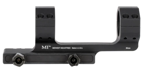 Midwest Gen 2 MI Scope Mount/Ring Combo Black Hardcoat Anodized - MISM30G2