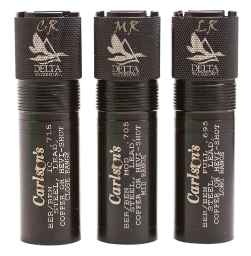 Carlsons Choke Tubes Delta Waterfowl Berretta/Benelli Mobil 12 Gauge Mid/Long/Close Range 17-4 Stainless Steel