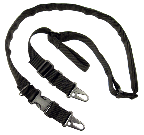 Tacshield Warrior 2-in-1 Sling Black Webbing Padded