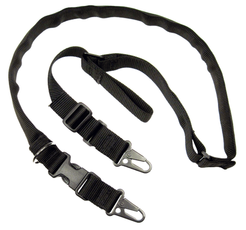 Tacshield Warrior 2-in-1 Sling Black Webbing Padded Fast Adjust Rifle/Shotgun