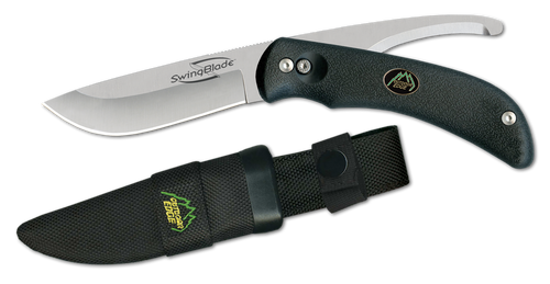 Outdoor Edge SwingBlade 3.60"/3.20" Folding Skinning/Gutting Plain