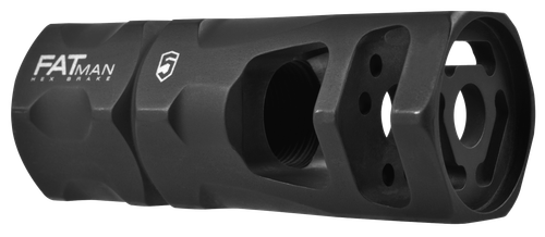 Phase 5 Weapon Systems FATman Hex Brake Black Parkerized Steel - FATMAN556