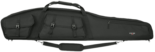 Tactical Six Velocity Rifle Case 55" Black Endura w/ 600D Polyester & Lockable Zipper