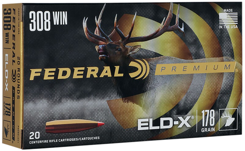 Federal Premium ELD-X 308Win 178gr 20 Per