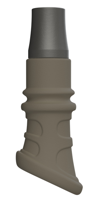 FOXPRO RUM Closed Call Single Reed Fawn/Jackrabbit Sounds Attracts Predators Tan - TANT