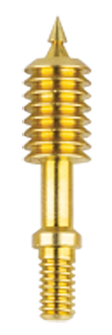 KleenBore Precision Jag .38/ .357/ 9mm Handgun #8-32 Thread Barbed Point Tip