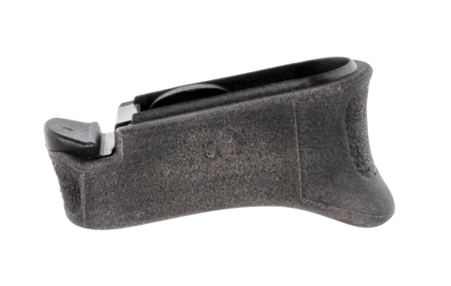 Pearce Grip Pgxds+ Mag Extension with Texture Black & 7/8" Gripping Surface for Springfield Xd-S Xd-E Mod.2 Single Stack Mags (Adds 1-Round 9mm Luger 40 S&W)