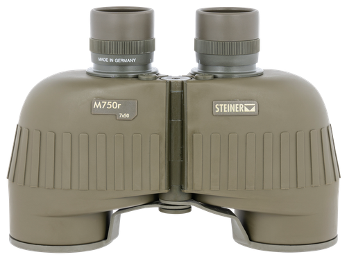 Steiner M750r Tactical 7x50 Range Finding Reticle Floating Prism Green Armor - 2650