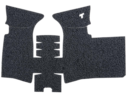 Talon Grips Adhesive Grip Textured Black Rubber,