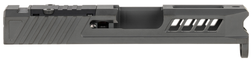True Precision Axiom Optic Cut Slide Fits Glock 43 Black DLC 416R - TPG43SBCRMS