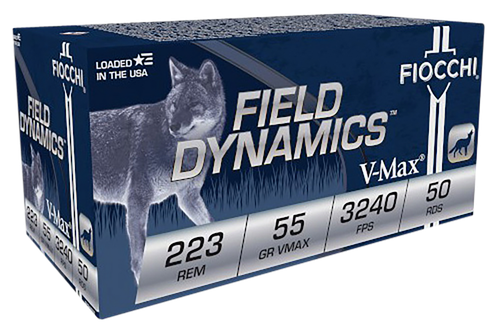 Fiocchi Field Dynamics 223Rem 55gr Hornady V