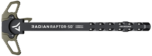Radian Weapons Raptor SD Ambidextrous Charging Handle OD Gas Ported Shaft - R0376