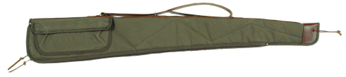 Bob Allen Canvas Shotgun Case Green 52" Long