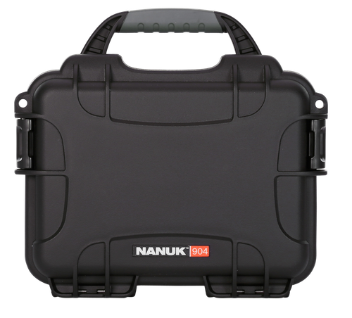 Nanuk 904 Waterproof Black Resin w/ Foam