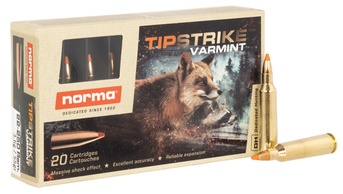 Norma Ammunition Dedicated Hunting Varmint 22-250Rem 55gr