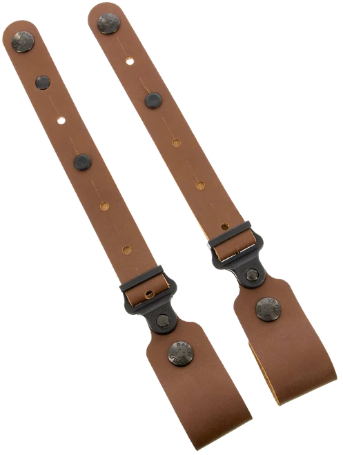 Galco Horizontal Shoulder System Tie Down Set 2.0 Tan Full Grain Ambidextrous - MC2TD