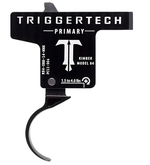 TriggerTech Primary Single-Stage Curved Trigger with 1.50-4 lb Draw Weight - K84SBB14NNK