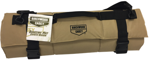 Birchwood Casey Shooting Mat Coyote Brown 84"x27"