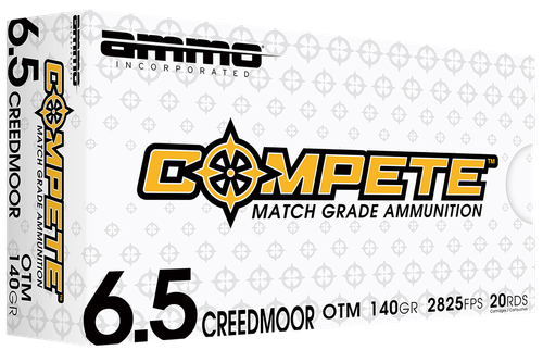 Ammo Inc Compete 6.5 Creedmoor Ammo 140gr BTHP 20 Rounds - 65CM140BTHPA20
