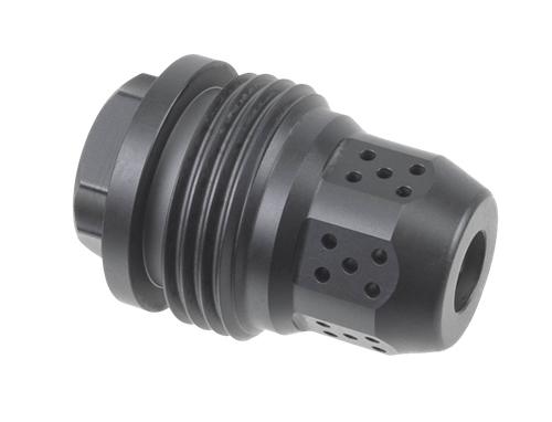 Jk Armament Bald Eagle Compensator 45Cal Fits 5/8"x24 Stainless Steel Nitride Black