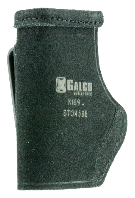 Galco Stow-N-Go IWB Black Leather Belt Clip