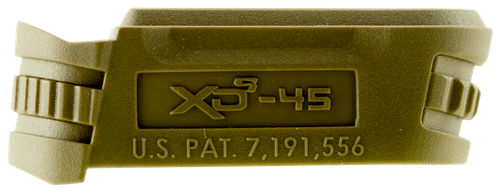 Springfield Armory Backstrap Sleeve with Flat Dark Earth Finish & 1 Piece for 45 ACP Xd-S #1 3.30" Barrel