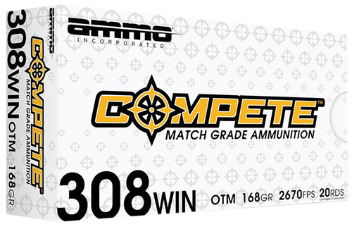 Ammo Inc Compete 308Win 168gr Open Tip