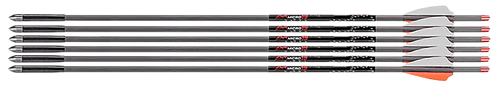 Axe Crossbows 440 Bolts Gray/Orange/White 19" 6 Pack - AX10003