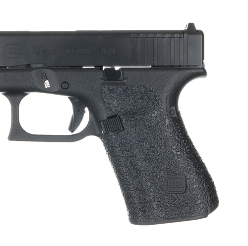 Talon Grips Adhesive Grip Glock Gen5 19/23/25/32/38/44 w/Medium Backstrap Black Textured Rubber