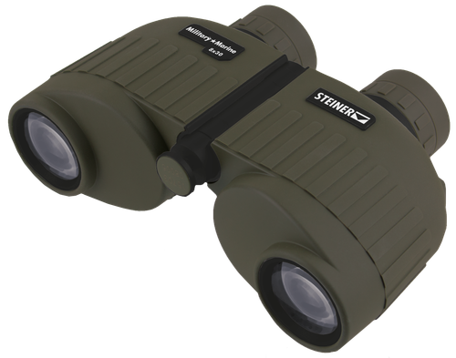 Steiner Military-Marine 8x30 Porro Prism Sports-Auto Focus OD Green Makrolon - 2033