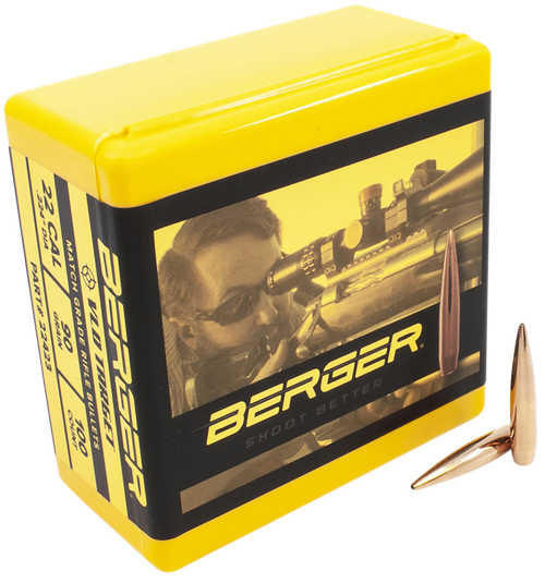 Berger Bullets VLD Target Match Grade 22Cal