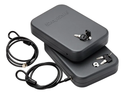 SnapSafe Lock Box Large Key Entry Black