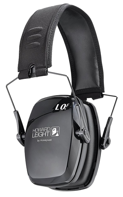 Howard Leight Leightning Ultra-Slim Passive Muff 23 dB Over the Head Black Adult