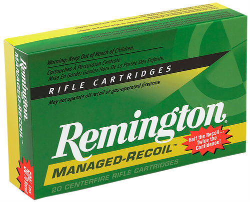 Remington Ammunition Managed-Recoil 30-30Win 125gr Soft Point