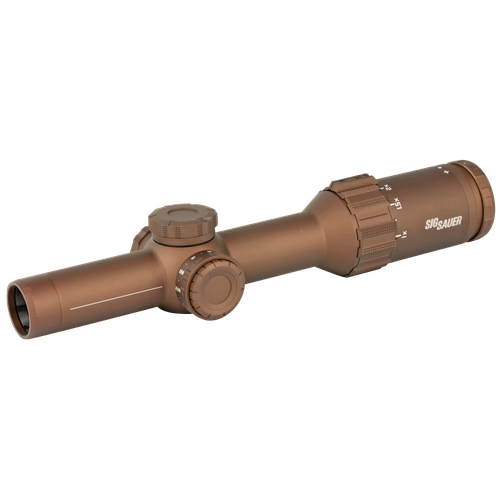 Sig Sauer Electro-Optics Tango6T Flat Dark Earth 1-6x24mm 30mm Tube Illuminated DWLR6 Reticle
