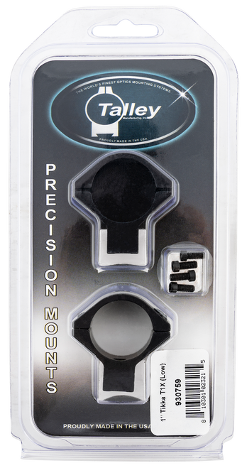 Talley Scope Mount/Ring Combo Black Anodized Aluminum