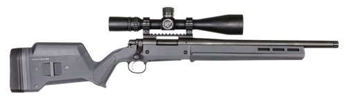 Magpul MAG495-GRY Hunter 700 Stock Fixed with Aluminum Bedding & Adjustable Comb Stealth Gray Synthetic for Remington 700 SA