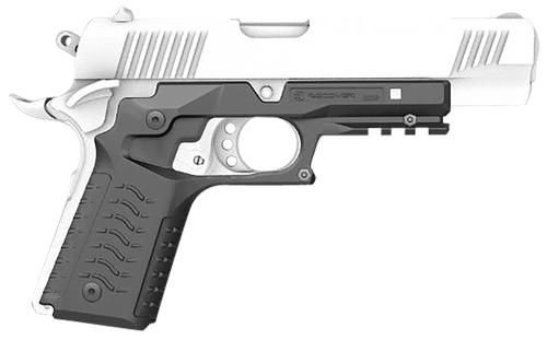 Recover Tactical CC3H-01 Grip & Rail System Black Polymer Picatinny for Standard Frame 1911