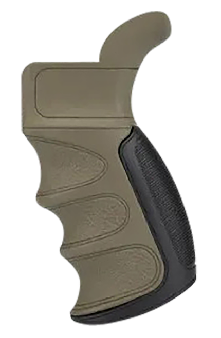 Advanced Technology ATI Outdoors X1 Flat Dark Earth Suregrip Rubber with Finger Grooves Fits AR-15
