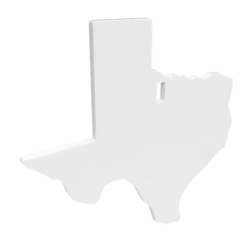 Birchwood Casey BC- Centerfire Silhouette Texas 3/8" AR500 Steel Target - BC-47721