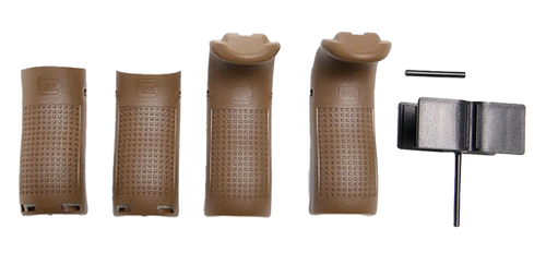 Glock Backstrap/Beavertail Set Dark Earth Polymer