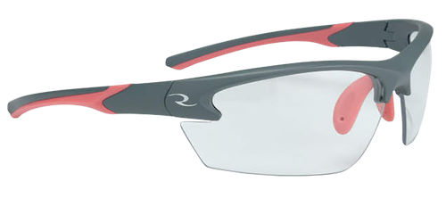 Radians Ladies Range Eyewear Women Clear Lens Gray with Coral Accents Frame - WS6810CS